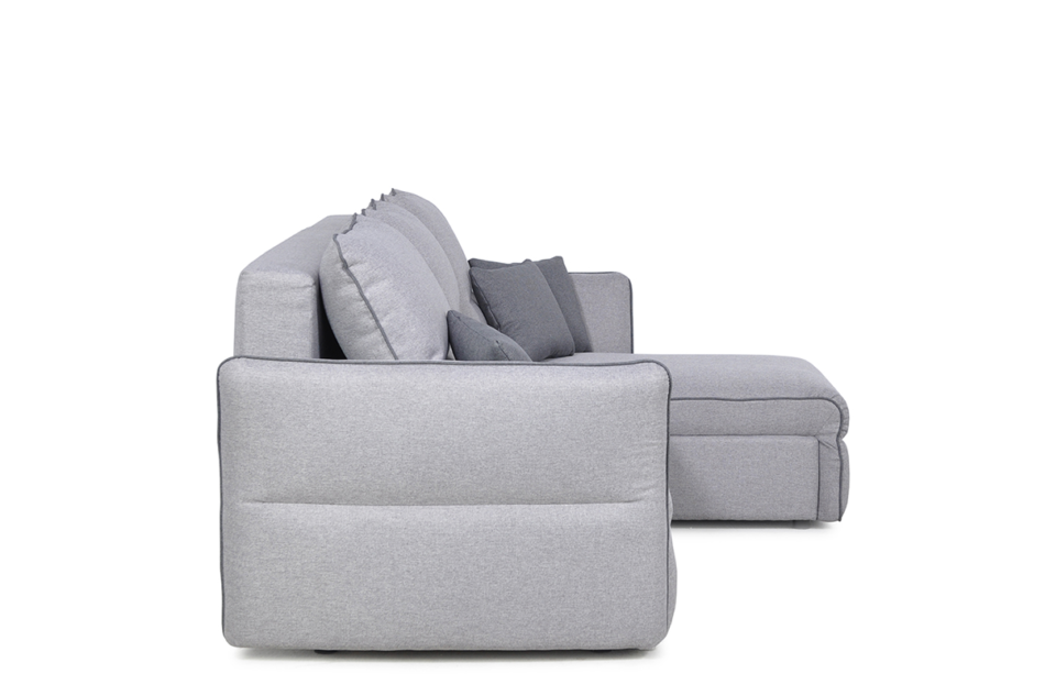 JUSTI Narożnik lewy/prawy jasny szary/ciemny szary - zdjęcie 2