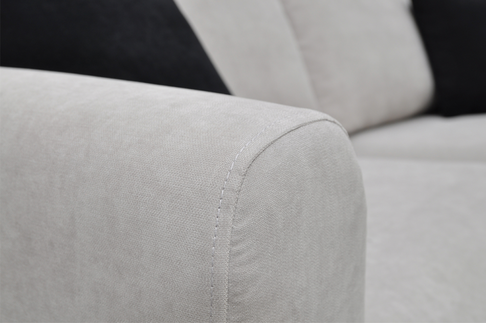 KAPI Sofa 3 z pokrowcem jasny szary - zdjęcie 4