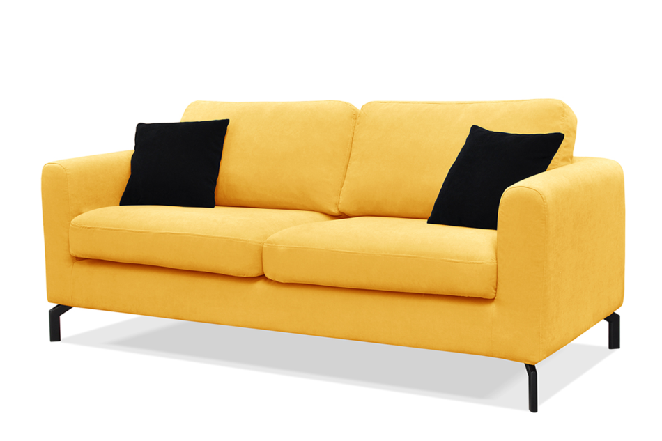 KAPI Sofa 3 z pokrowcem żółty - zdjęcie 1