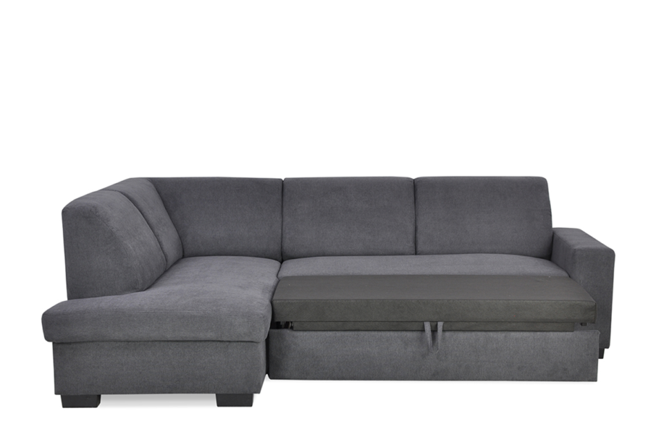 GRANO Narożnik lewy ciemny szary - zdjęcie 3