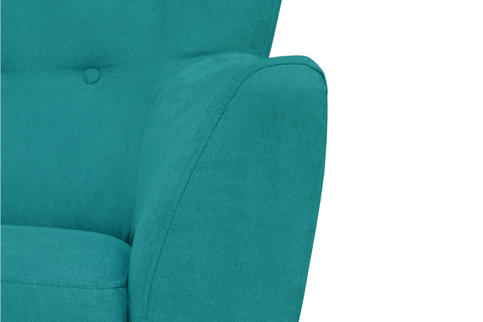 NEBRIS Sofa 3 turkusowy - zdjęcie 2