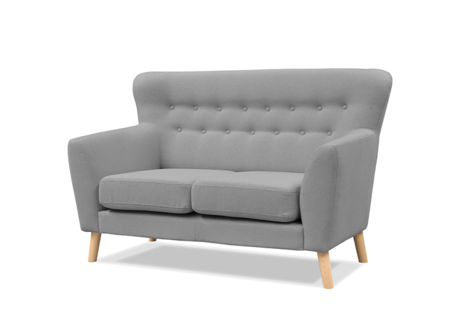NEBRIS Sofa 2 szary - zdjęcie 1