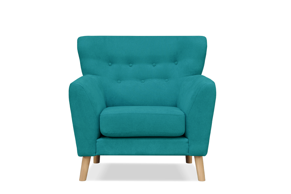 NEBRIS Fotel turkusowy - zdjęcie 0
