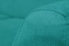 NEBRIS Fotel turkusowy - zdjęcie 4