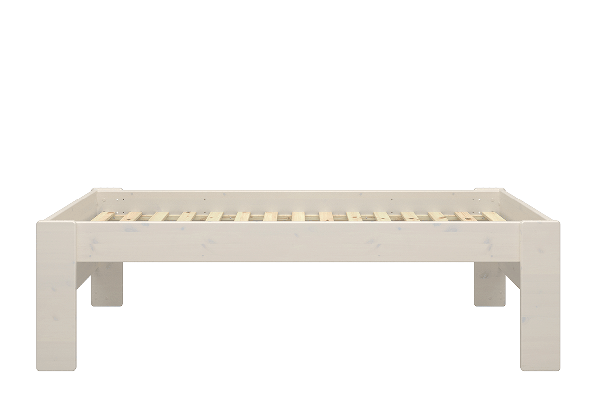 Łóżko ze stelażem