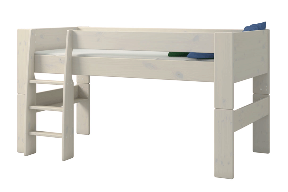 STEENS FOR KIDS Łóżko piętrowe sosna bielona - zdjęcie 1