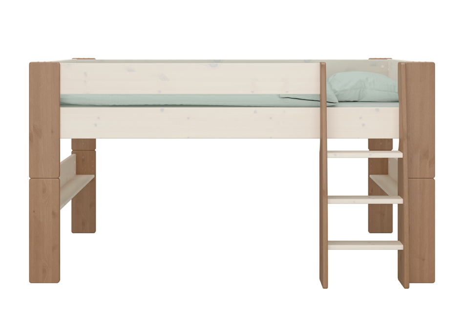STEENS FOR KIDS Łóżko piętrowe sosna bielona/sosna szara - zdjęcie 5