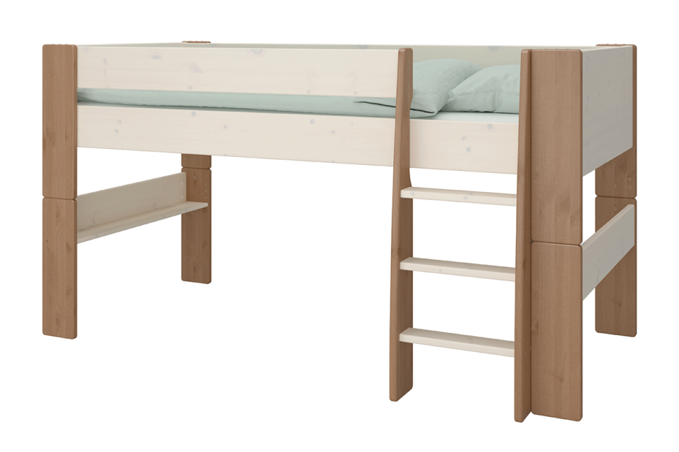 STEENS FOR KIDS Łóżko piętrowe sosna bielona/sosna szara - zdjęcie 4