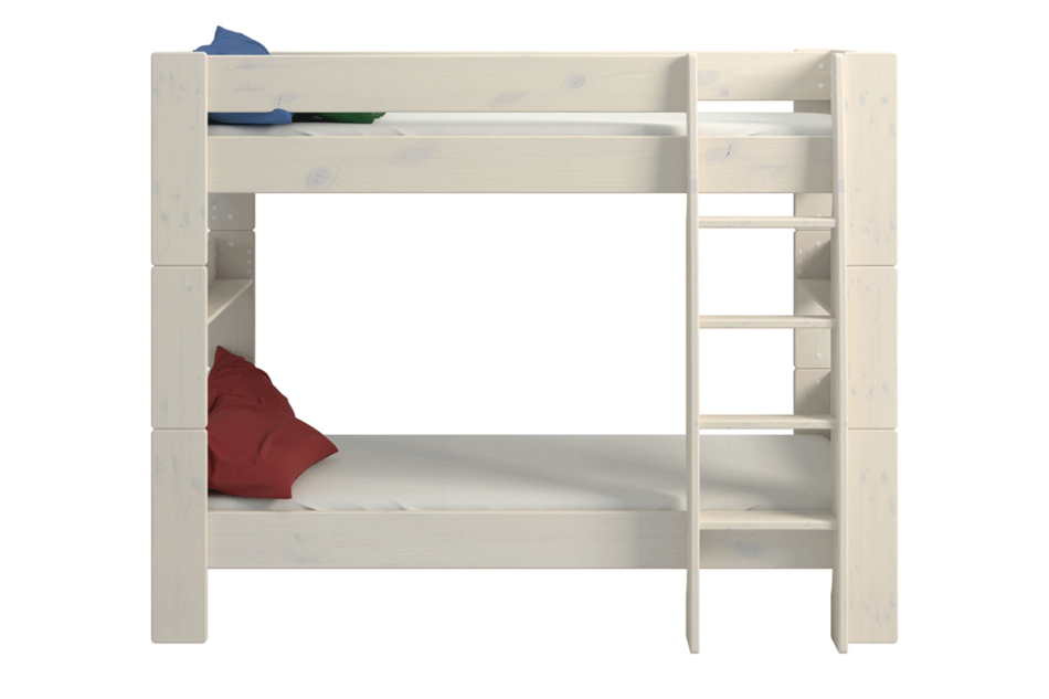 STEENS FOR KIDS Łóżko piętrowe sosna bielona - zdjęcie 0