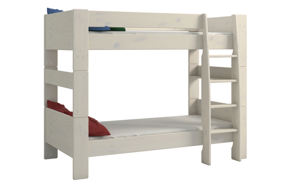 STEENS FOR KIDS Łóżko piętrowe sosna bielona - zdjęcie 1