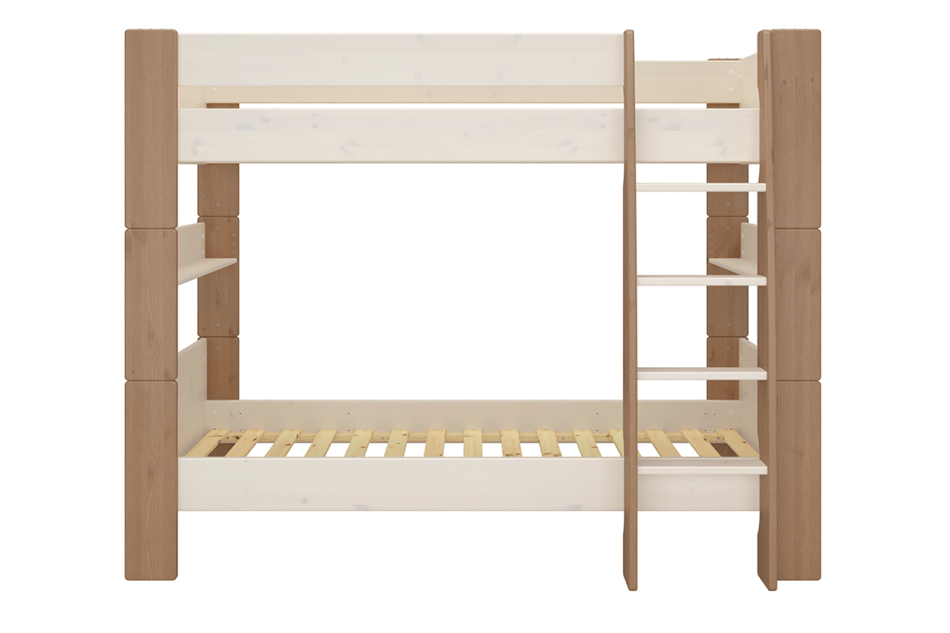 STEENS FOR KIDS Łóżko piętrowe sosna bielona/sosna szara - zdjęcie 0