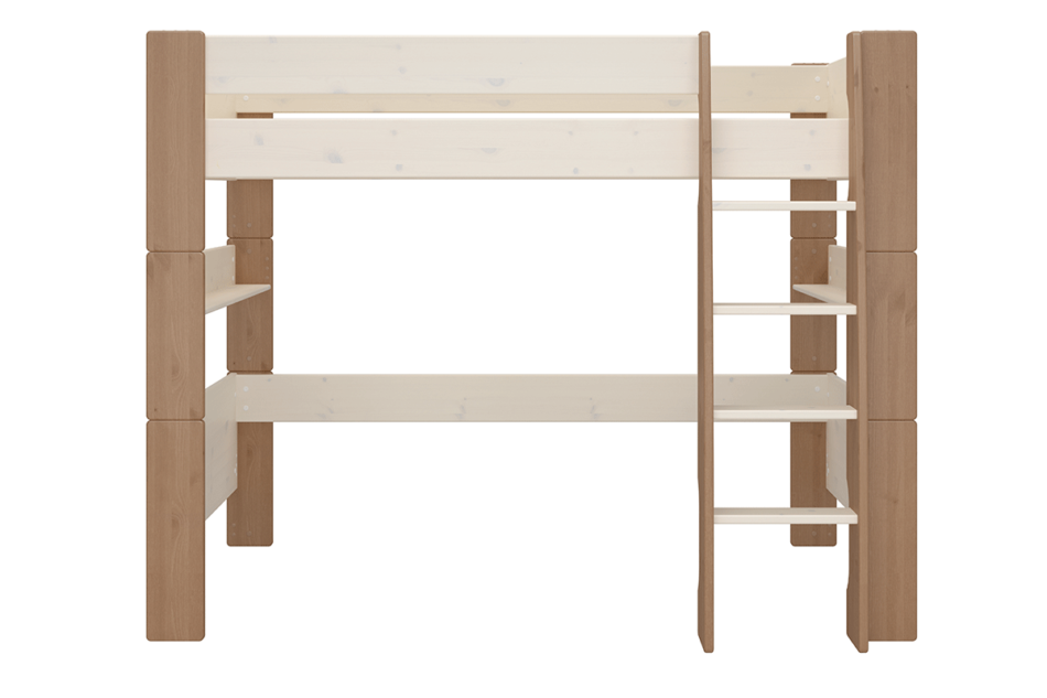 STEENS FOR KIDS Łóżko piętrowe sosna bielona/sosna szara - zdjęcie 0