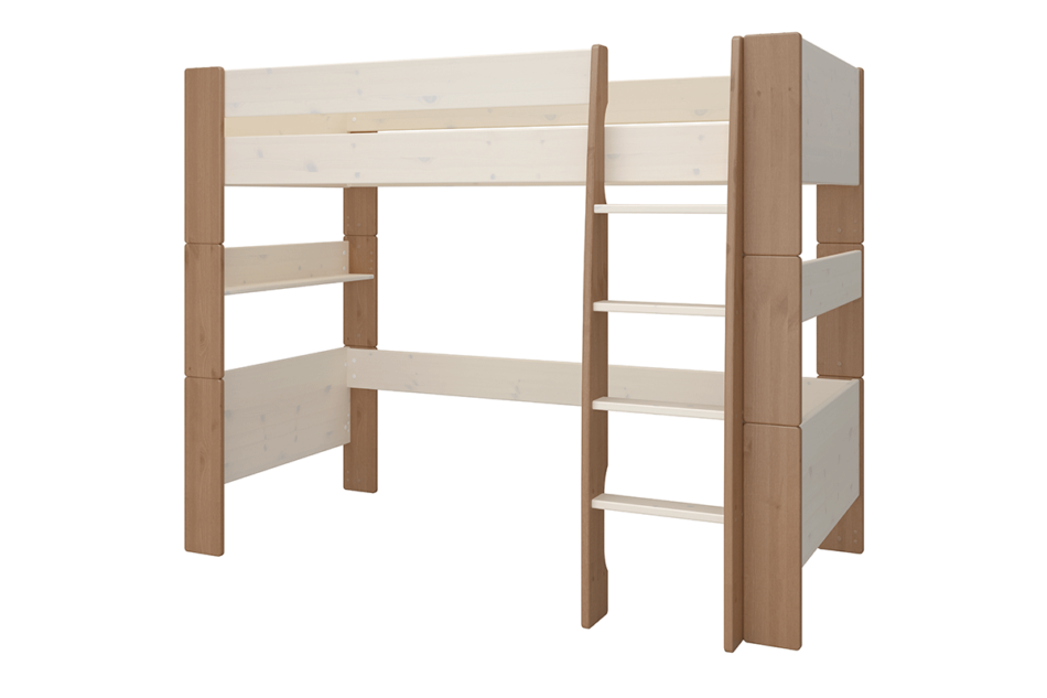 STEENS FOR KIDS Łóżko piętrowe sosna bielona/sosna szara - zdjęcie 3