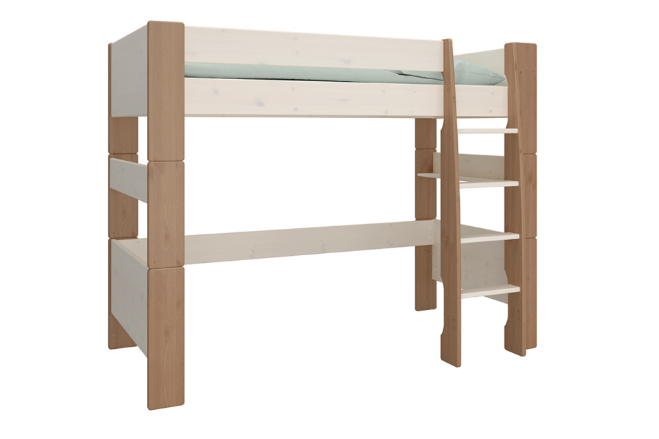 STEENS FOR KIDS Łóżko piętrowe sosna bielona/sosna szara - zdjęcie 2