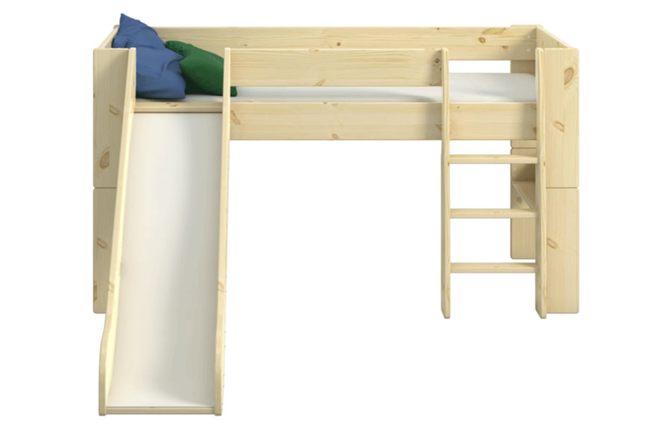 STEENS FOR KIDS Łóżko ze zjeżdżalnią sosna naturalna - zdjęcie 0