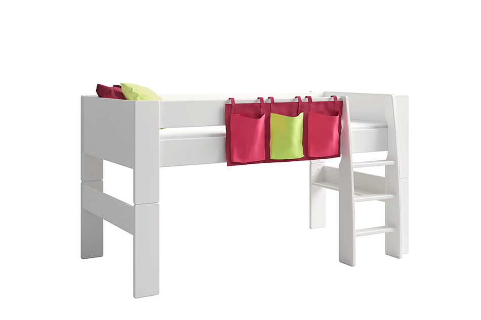 STEENS FOR KIDS Organizer na łóżko różowy/zielony - zdjęcie 1