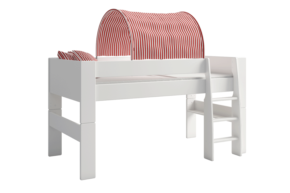 STEENS FOR KIDS Tunel do łóżka czerwony/biały - zdjęcie 1