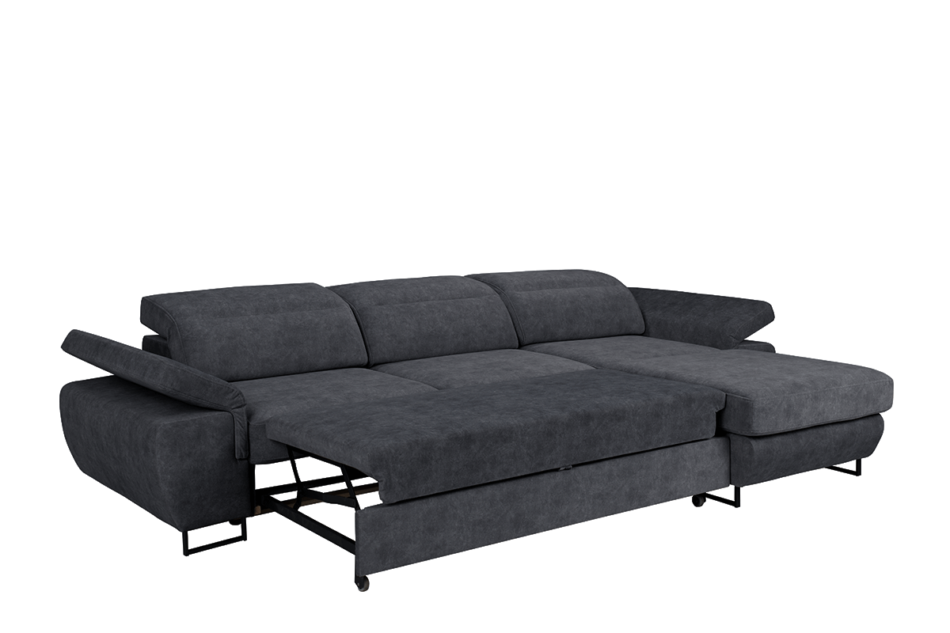 LUIGI Narożnik prawy ciemny szary - zdjęcie 8