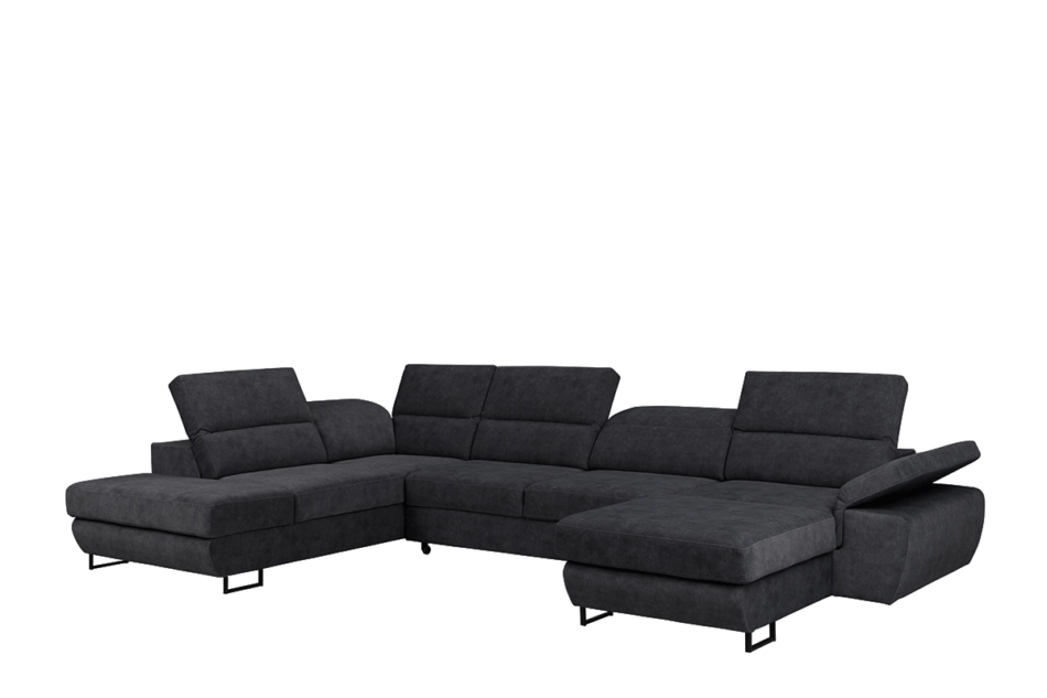 LUIGI Narożnik prawy ciemny szary - zdjęcie 4