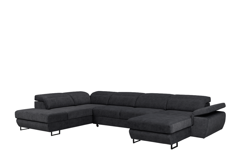 LUIGI Narożnik prawy ciemny szary - zdjęcie 7