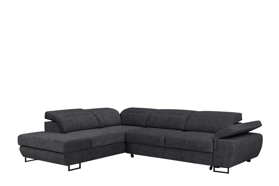 LUIGI Narożnik prawy ciemny szary - zdjęcie 9