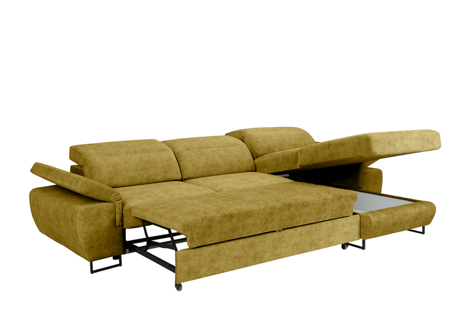 LUIGI Narożnik prawy żółty - zdjęcie 1