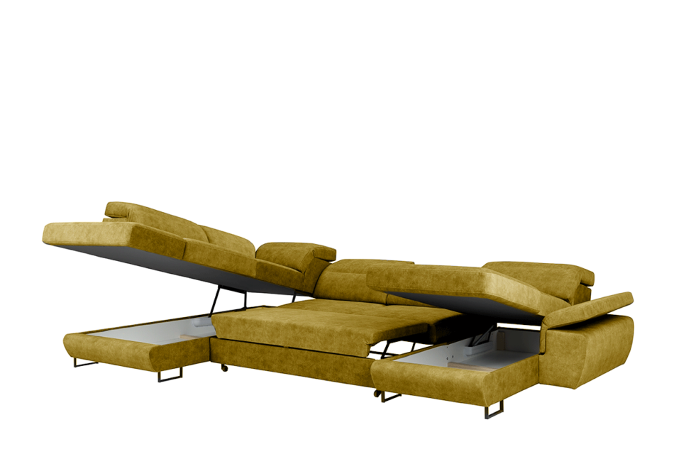 LUIGI Narożnik prawy żółty - zdjęcie 5