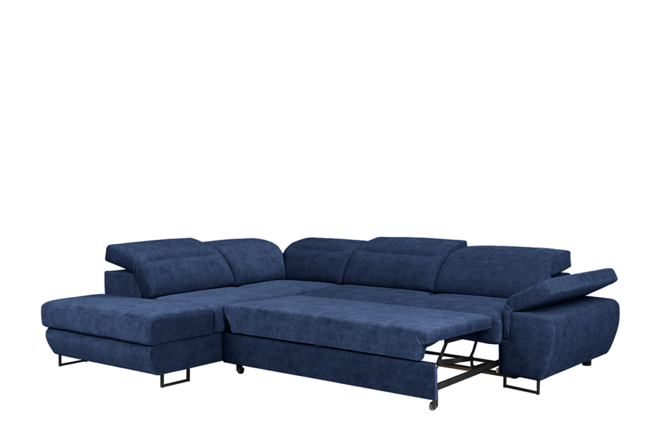 LUIGI Narożnik lewy granatowy - zdjęcie 1