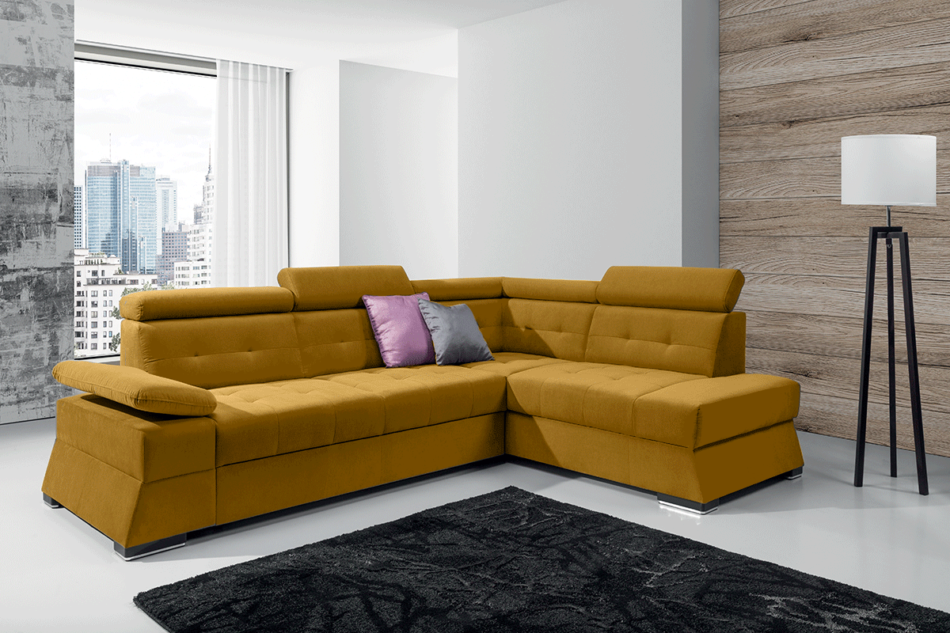 GRAF Narożnik prawy żółty - zdjęcie 2