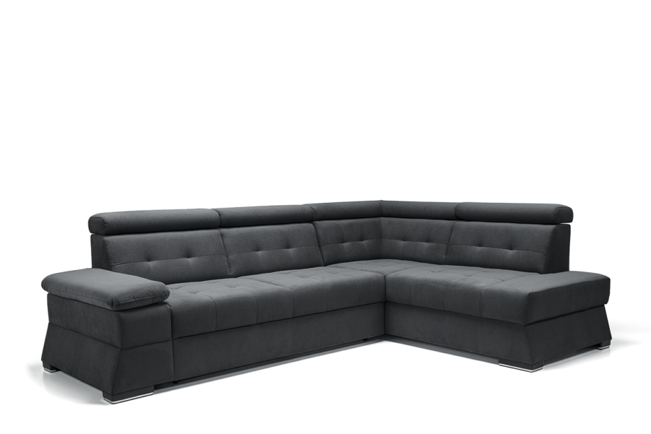 GRAF Narożnik prawy grafitowy - zdjęcie 0