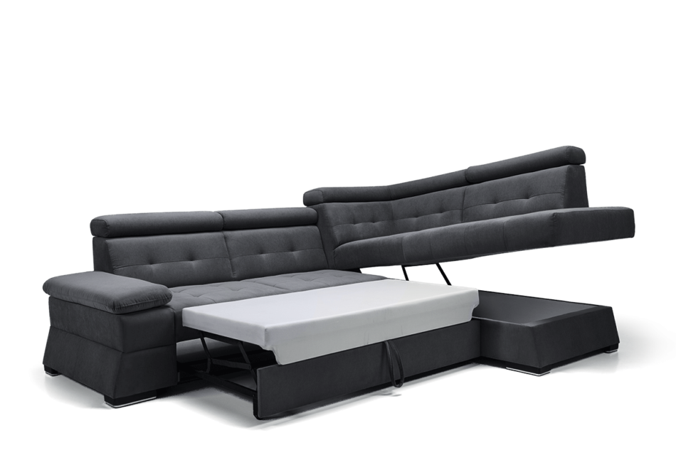 GRAF Narożnik prawy grafitowy - zdjęcie 1