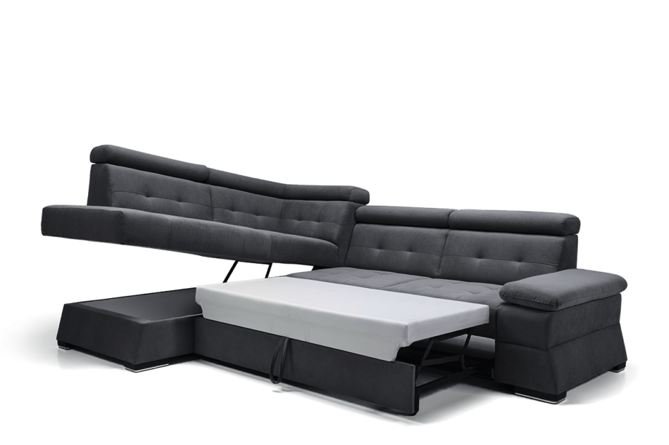 GRAF Narożnik lewy grafitowy - zdjęcie 1