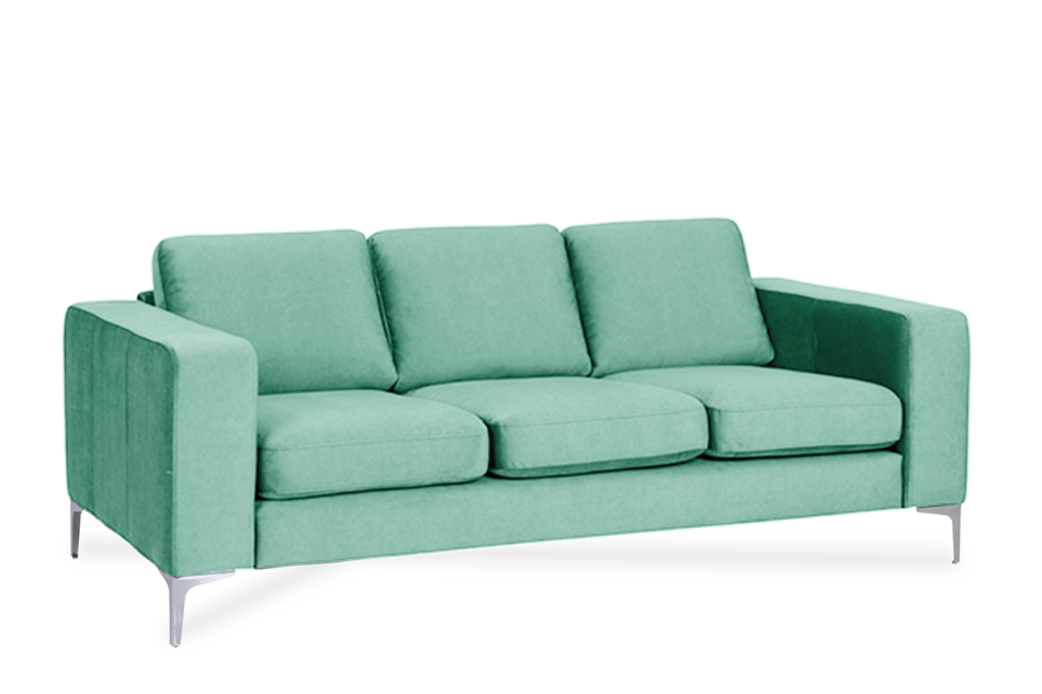 TOSKANIA Sofa 3 zielony - zdjęcie 1