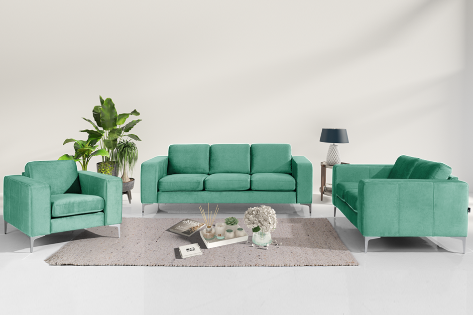TOSKANIA Sofa 3 zielony - zdjęcie 2
