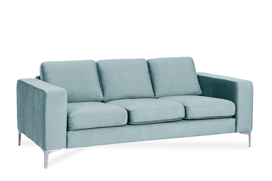 TOSKANIA Sofa 3 błękitny - zdjęcie 1