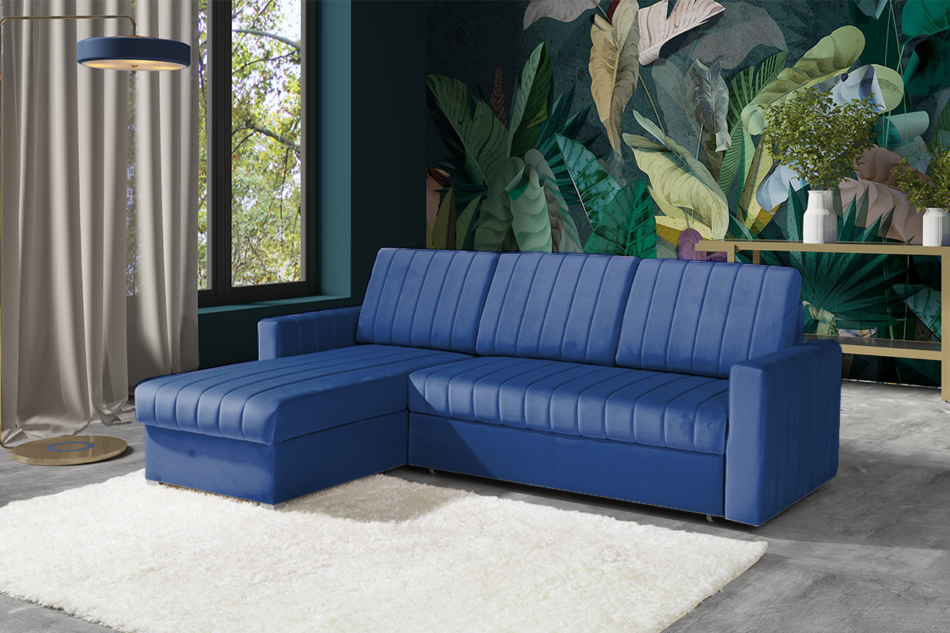 CELINE Narożnik lewy granatowy - zdjęcie 3