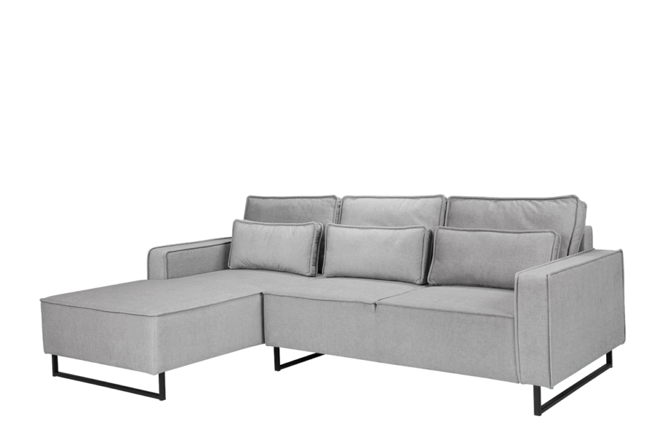 RACHELA Narożnik lewy jasny szary - zdjęcie 0