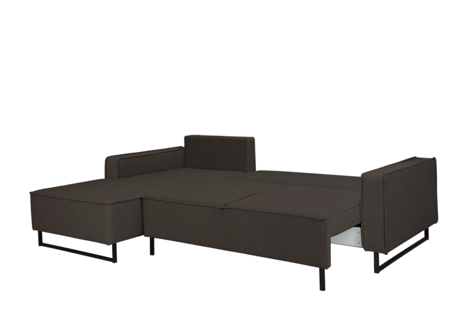 RACHELA Narożnik lewy ciemny szary - zdjęcie 1