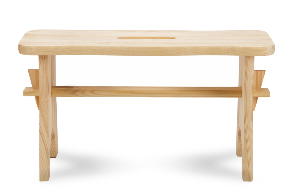 ACRIS Stołek sosna naturalna - zdjęcie 0