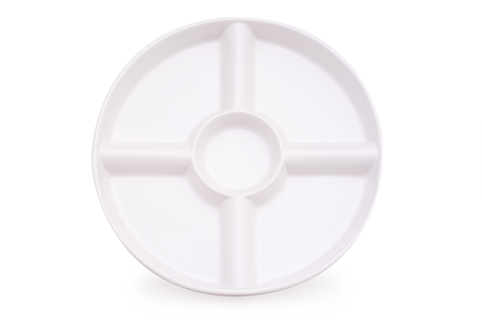 CRISTA Półmisek do serwowania biały - zdjęcie 1