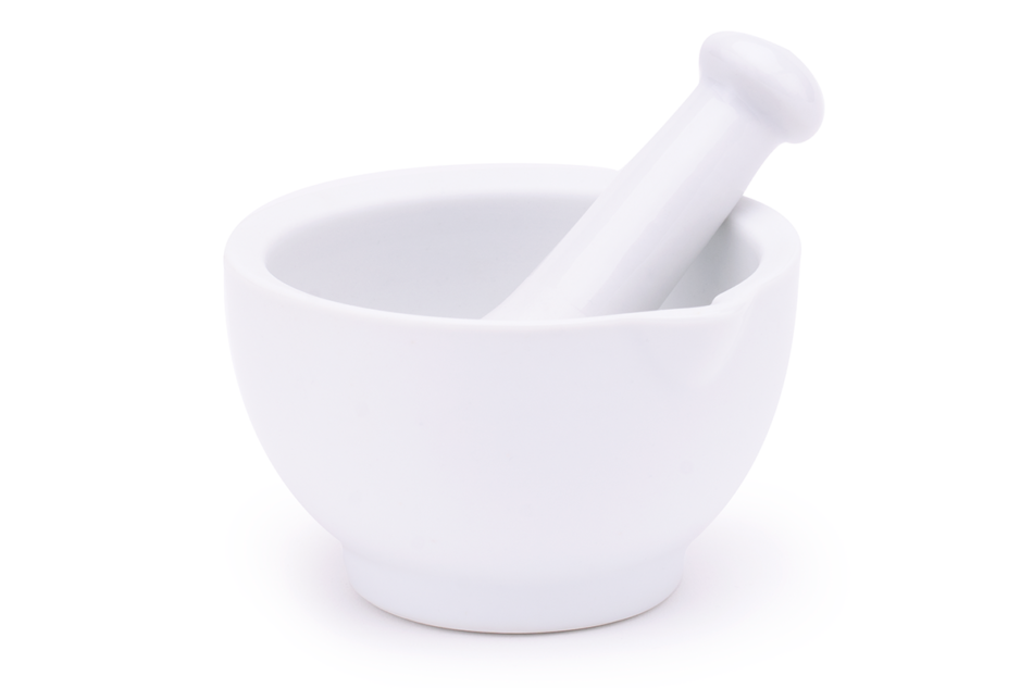 EPILO Moździerz z dziobkiem biały - zdjęcie 0