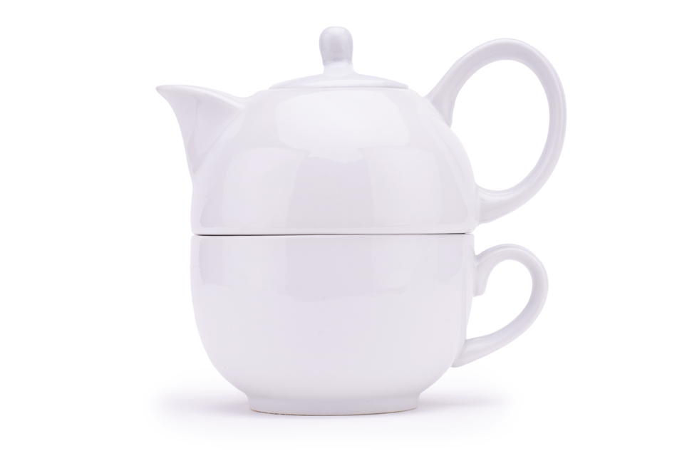 ASTORI Dzbanek z filiżanką kremowy - zdjęcie 0