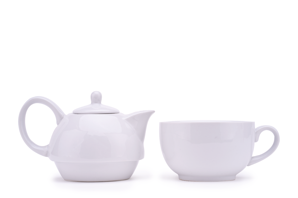 ASTORI Dzbanek z filiżanką kremowy - zdjęcie 1