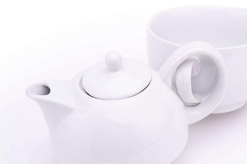 ASTORI Dzbanek z filiżanką kremowy - zdjęcie 2