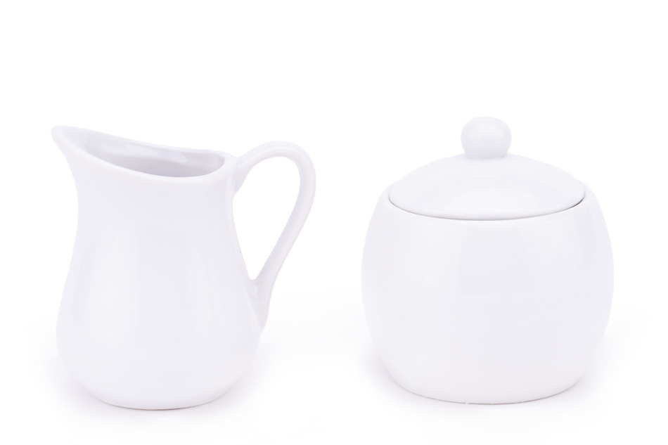 MORELIA Zestaw do kawy biały - zdjęcie 1