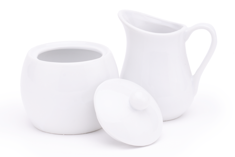MORELIA Zestaw do kawy biały - zdjęcie 0