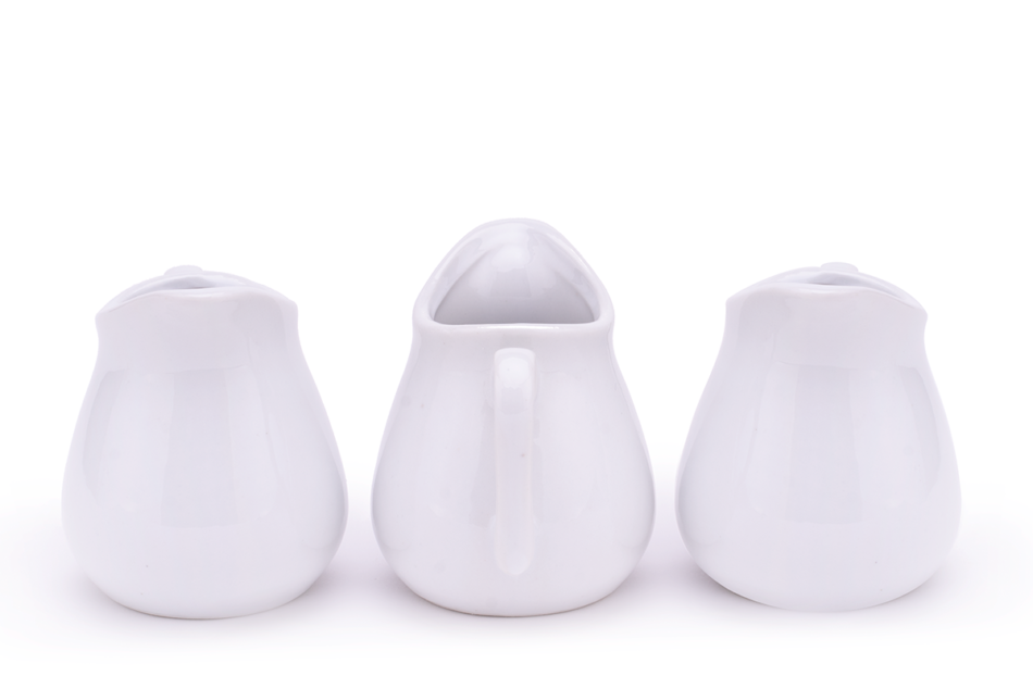 VITU Komplet mleczników (3szt.) biały - zdjęcie 1