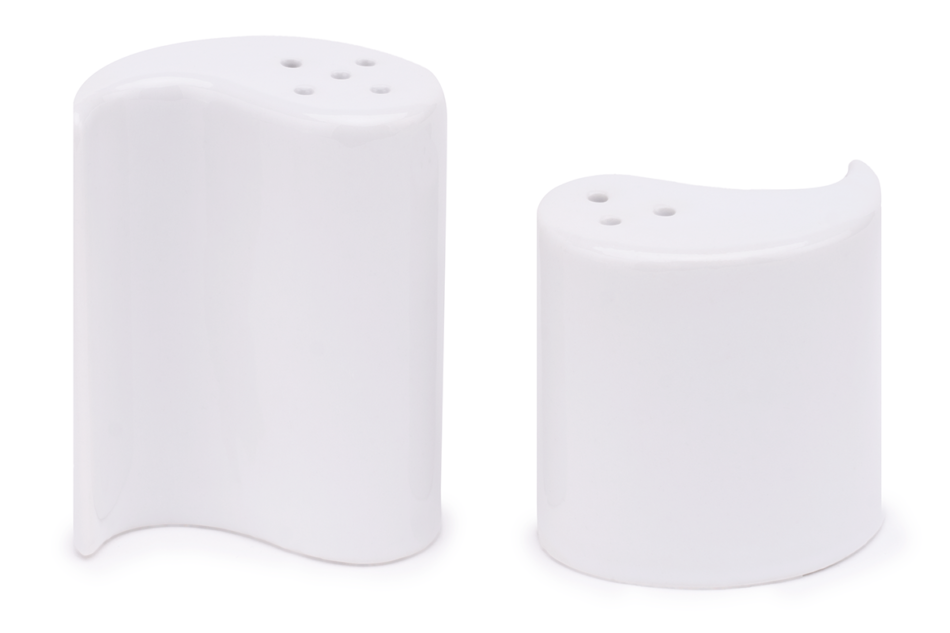 ATOMATA Zestaw do soli i pieprzu biały - zdjęcie 1