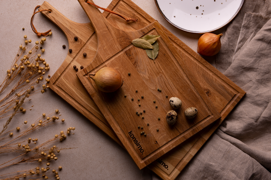 OLEUM Deska do krojenia dąb olejowany - zdjęcie 1