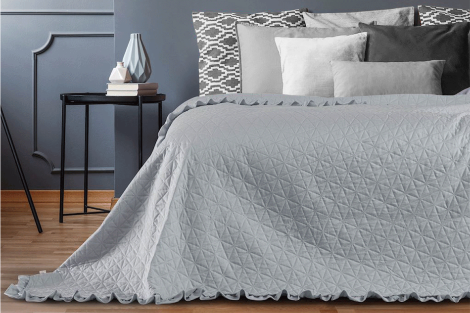 TILIA Narzuta szary - zdjęcie 2